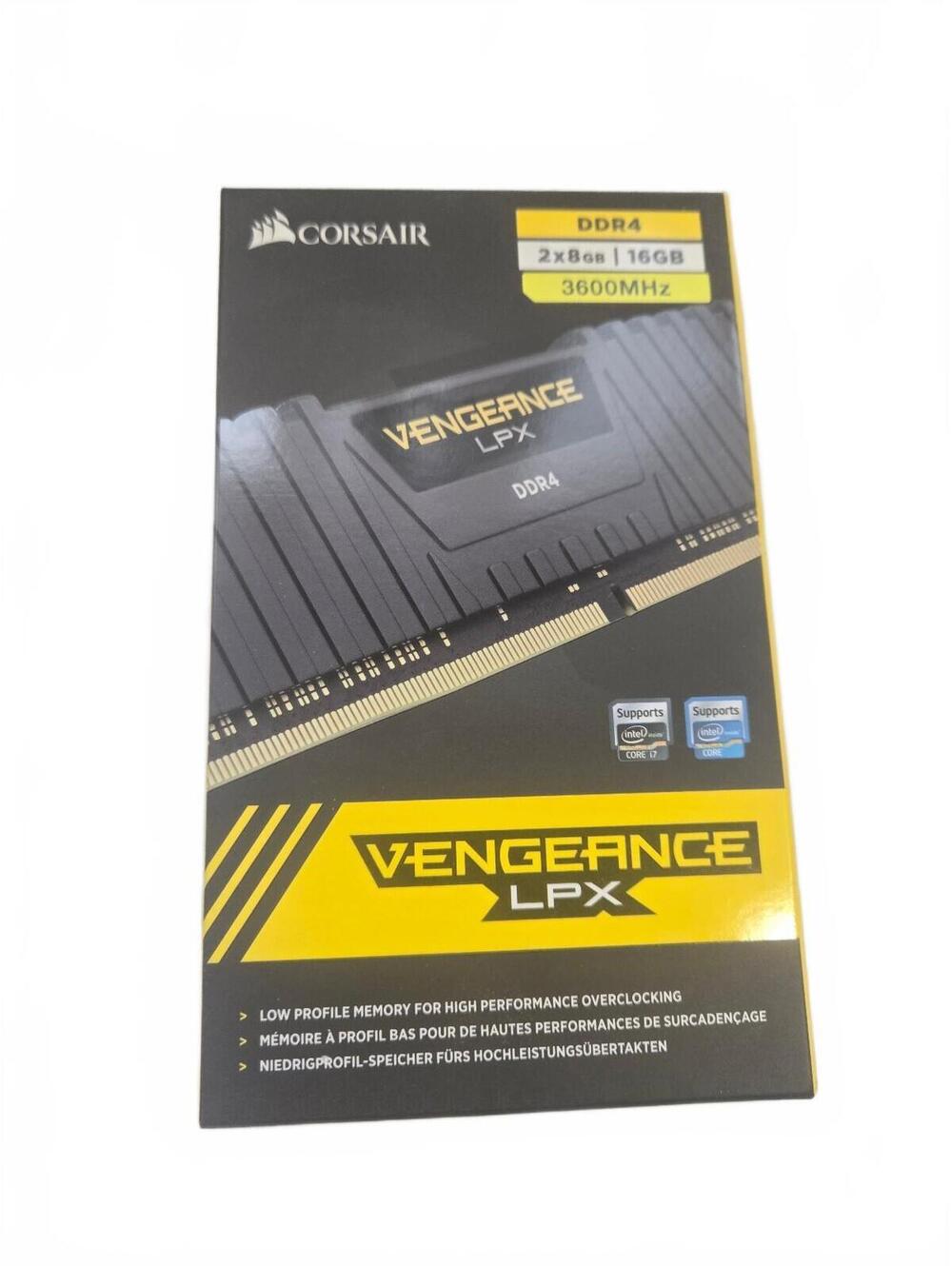 Corsair Vengeance LPX 16GB (2 x 8GB) DDR4 3600MHz RAM (Model CMK16GX4M2D3600C18)